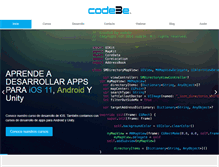 Tablet Screenshot of code3e.com